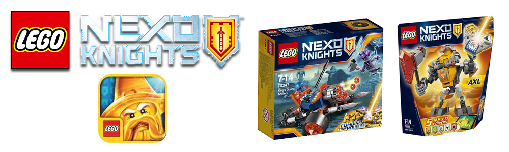 LEGO Nexo Knights – Une nouvelle dimension pour 2017 – Adam et Ender