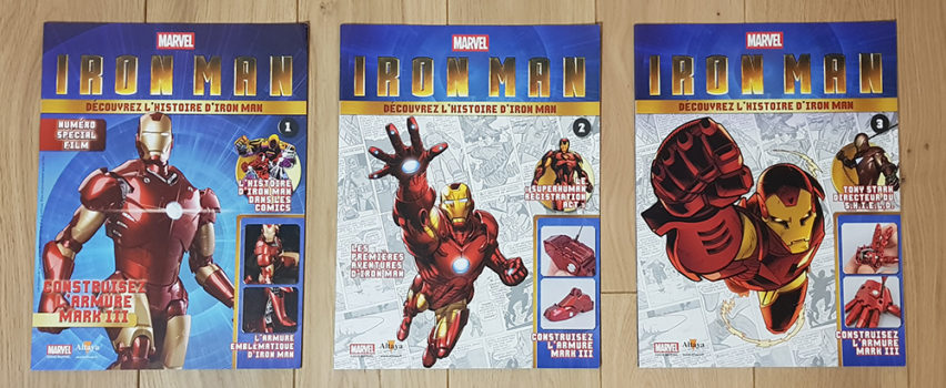 Figurine Iron Man Mark III (Marvel) - échelle 1:3 Par Altaya - Pièce D’épaule Gauche N°24 - Neuve Et Intacte
