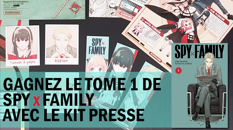 Concours] Le tome 1 de Spy x Family à gagner – Adam et Ender