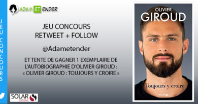Concours Twitter : l’autobiographie d’Olivier Giroud à gagner